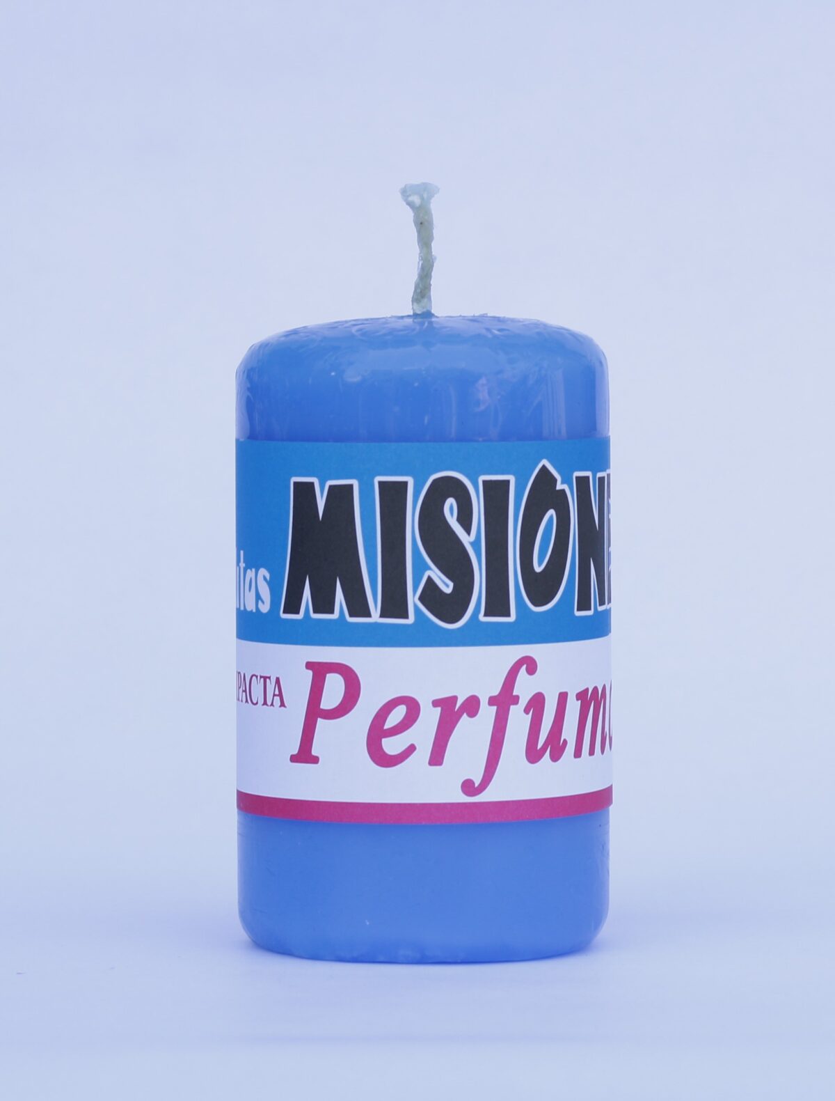 Vela perfumada celeste Tipo 40